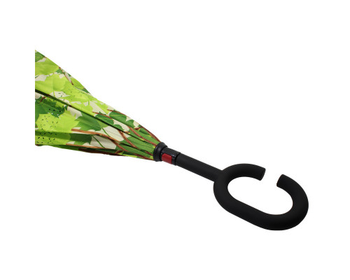 Парасолька зворотного додавання Up-Brella Листя Зелений (2907-13259) Парасолька зворотного додавання Up-Brella Листя Зелений (2907-13259)