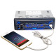 Магнітола HEVXM 3010 1DIN гучномовець функція Bluetooth microSD MP3 AUX FM пульт керування (2347-5560)