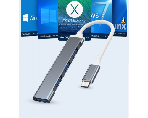 Адаптер Перехідник GT Type-C 3.1 на USB 3.0 для MacBook iMac Bodasan black (W050721) Адаптер Перехідник GT Type-C 3.1 на USB 3.0 для MacBook iMac Bodasan black (W050721)