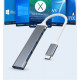 Адаптер Перехідник GT Type-C 3.1 на USB 3.0 для MacBook iMac Bodasan black (W050721)