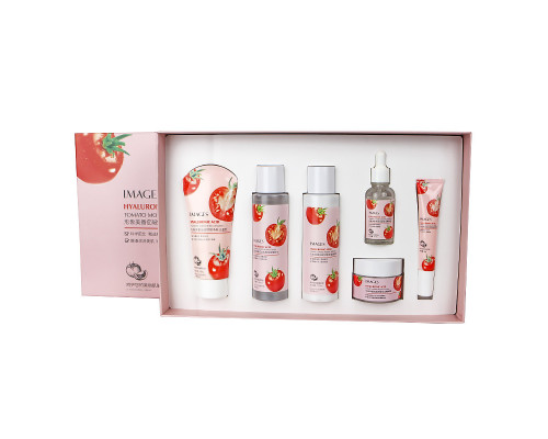 Подарунковий набір Images Hyaluronic Acid Tomato Moisturizing 6в1