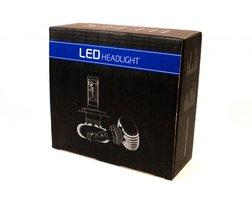Комплект LED ламп HeadLight S1 H3 6000K 4000lm з радіатором Комплект LED ламп HeadLight S1 H3 6000K 4000lm з радіатором