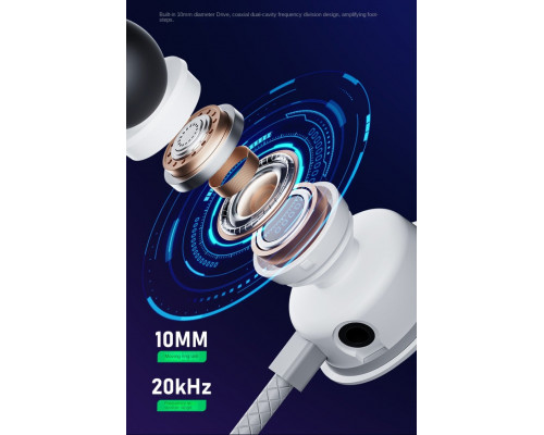 Дротові ігрові навушники з мікрофоном Plextone RX3 PRO Type-C CYBERPUNK Дротові ігрові навушники з мікрофоном Plextone RX3 PRO Type-C CYBERPUNK