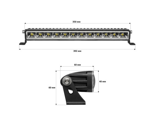 Світлодіодна фара-люстра Starlight 60 watt 10-30V IP68 (lsb-60W) Світлодіодна фара-люстра Starlight 60 watt 10-30V IP68 (lsb-60W)