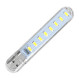 Лампа світлодіодна USB Lesko H1926-8 LED Холодне світло