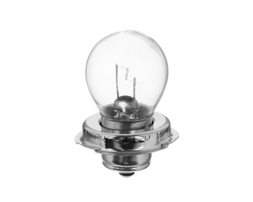 Мотолампа галогенова Narva 49014 S3 12V 15W P26S Мотолампа галогенова Narva 49014 S3 12V 15W P26S