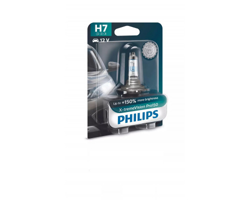 Автолампа PHILIPS 12972XVPB1 H7 55W 12V X-tremeVision Pro150 +150% B1 Автолампа PHILIPS 12972XVPB1 H7 55W 12V X-tremeVision Pro150 +150% B1