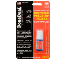 Анаеробний фіксатор різьблення DoneDeal 6684 високоміцний (червоний) 3 гр