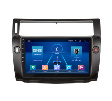 Штатна магнітола Lesko для Citroen C4 I Рестайлінг 2008-2011 9" 6/128Gb 4G Wi-Fi GPS Top (11171-68090)