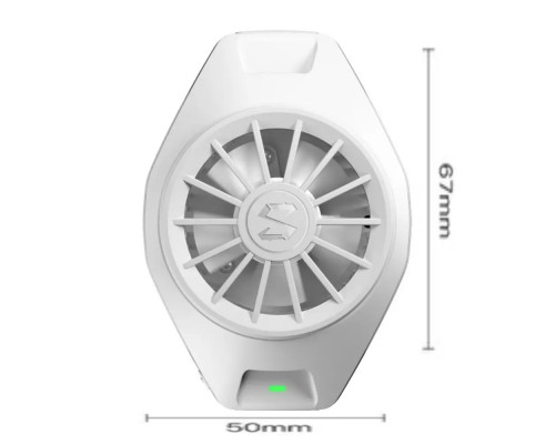 Мобільний кулер охолодження для смартфона Black Shark Funcooler BR 11 + напальчники Мобільний кулер охолодження для смартфона Black Shark Funcooler BR 11 + напальчники