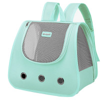 Рюкзак-перенесення для котів MoorPet 257711 31х30 см Turquoise 12982-84062