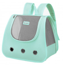 Рюкзак-перенесення для котів MoorPet 257711 31х30 см Turquoise 12982-84062