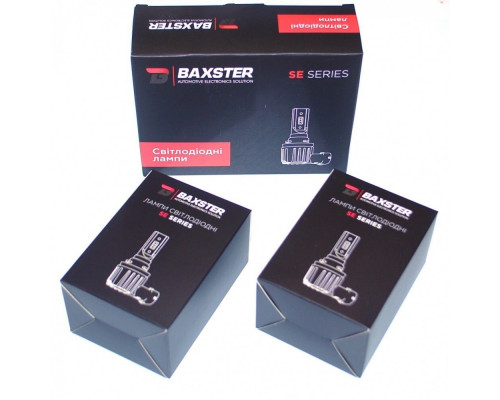 Комплект світлодіодних ламп Baxster SE Plus HB4 P20d 9-32V 6000K 4000lm Комплект світлодіодних ламп Baxster SE Plus HB4 P20d 9-32V 6000K 4000lm