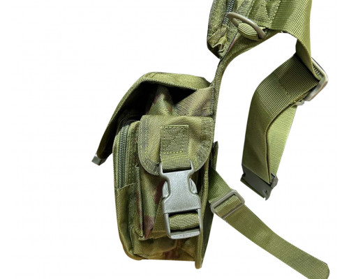 Сумка тактична на стегно Aokali Outdoor A90 30х22 см Green 5358-63124 Сумка тактична на стегно Aokali Outdoor A90 30х22 см Green 5358-63124