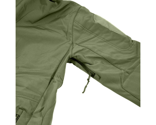 Тактична чоловіча куртка Soft Shell Lesko A001 L Зелений Тактична чоловіча куртка Soft Shell Lesko A001 L Зелений