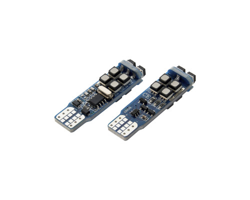 Комплект світлодіодних ламп TBS T10-3528-10RGB з пультом ДК Комплект світлодіодних ламп TBS T10-3528-10RGB з пультом ДК