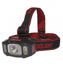 Ліхтар акумуляторний налобний HeadLight WJ-1730 3W+COB5W
