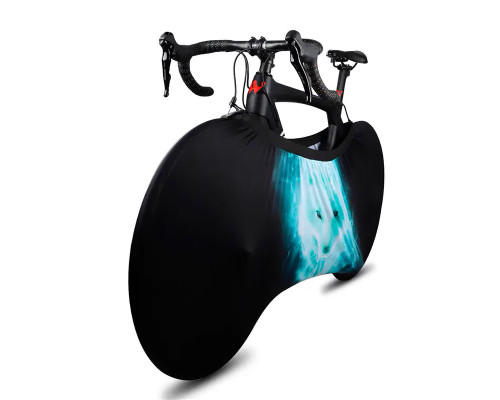 Чохол для велосипеда West Biking 0719219 White fox L Чорний Чохол для велосипеда West Biking 0719219 White fox L Чорний