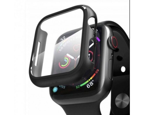 Захисний чохол зі склом Choice для Apple Watch 45 мм Чорний Захисний чохол зі склом Choice для Apple Watch 45 мм Чорний