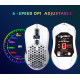 Миша бездротова HXSJ Т28 з акумулятором та RGB підсвічуванням 2,4G+Bluetooth White