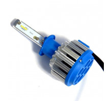 Комплект LED ламп TurboLed T1 H1 6000K 50W 12/24v CanBus з активним охолодженням