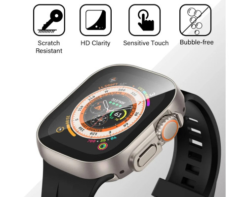Захисний чохол із захисним склом Choice 3 для Apple Watch 49 мм Ultra Titanium 452063180 Захисний чохол із захисним склом Choice 3 для Apple Watch 49 мм Ultra Titanium 452063180