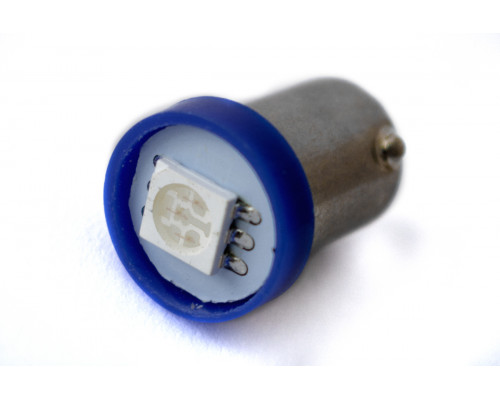 Світлодіодна лампа AllLight T 8.5 1 діод 5050 BA9S 12V 0.45W BLUE Світлодіодна лампа AllLight T 8.5 1 діод 5050 BA9S 12V 0.45W BLUE