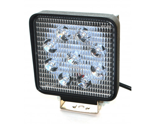 Світлодіодна фара AllLight 06type 27W 9chip EPISTAR spot 9-30V Світлодіодна фара AllLight 06type 27W 9chip EPISTAR spot 9-30V