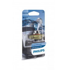 Автолампа PHILIPS 12276WVUB1 PSX24W 55W 12V WhiteVision ultra +60% (3300K) B1