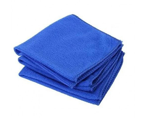 Набір мікрофібри двосторонньої iBlue 30х30 см 5 шт Синій (С050527-5)