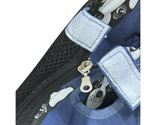Рюкзак- кенгуру для тварин No Brand SY210814 Dog L Синій (12491-76060)