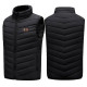 Жилетка з підігрівом Lesko M01-9S 5XL Black