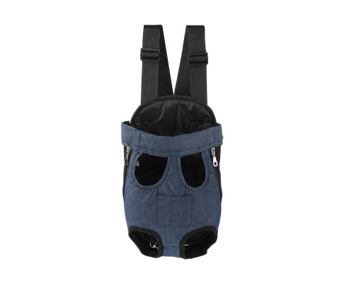 Рюкзак- кенгуру для тварин Lesko SY210814 S Dark Blue (12665-76071) Рюкзак- кенгуру для тварин Lesko SY210814 S Dark Blue (12665-76071)