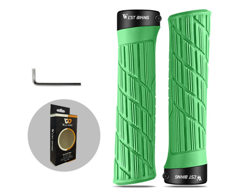 Грипси велосипедні West Biking YP0804063 Green 13342-85804