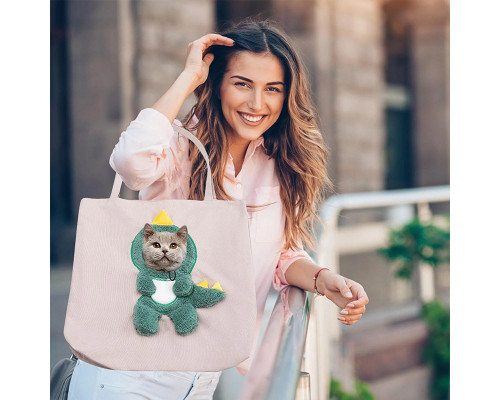 Сумка-переноска для котів та собак No Brand Динозавр 2404SXMJ3153 L 13144-84834