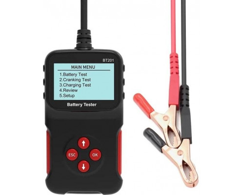 Тестер акумуляторних батарей Icar BT201 3-200 А/рік (RD050709) Тестер акумуляторних батарей Icar BT201 3-200 А/рік (RD050709)
