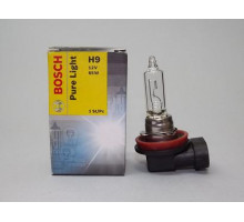 Автолампа BOSCH Pure Light H9 65W 12V PJ19-5 (1987302082)