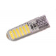 Світлодіодна лампа StarLight T10 12 діодів 7020 12V 1W WHITE / друкована плата в силіконі