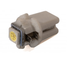 Світлодіодна лампа AllLight T 5 1 діод 12V B8,5d панель приладів 2109 15*19мм WHITE
