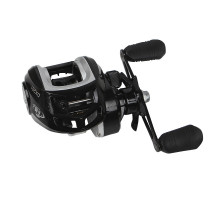 Котушка рибальська мультиплікаторна Juqiwang DX 201 Black-Silver Left 13558-85980