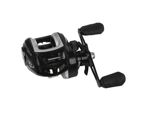 Котушка рибальська мультиплікаторна Juqiwang DX 201 Black-Silver Left 13558-85980