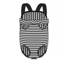 Рюкзак-кенгуру для тварин No Brand DT834 Strip Black-White L 12704-84185