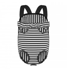 Рюкзак-кенгуру для тварин No Brand DT834 Strip Black-White L 12704-84185