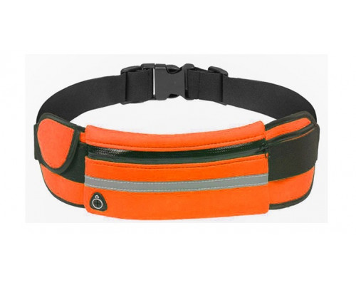 Сумка для бігу на пояс RunningBag з кишенею на пляшку Orange (HbP0506203) Сумка для бігу на пояс RunningBag з кишенею на пляшку Orange (HbP0506203)