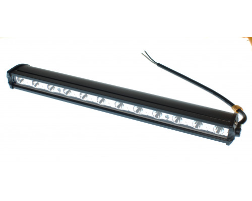 Світлодіодна фара AllLight E-36W однорядна 12chip OSRAM 3535 spot 9-30V Світлодіодна фара AllLight E-36W однорядна 12chip OSRAM 3535 spot 9-30V
