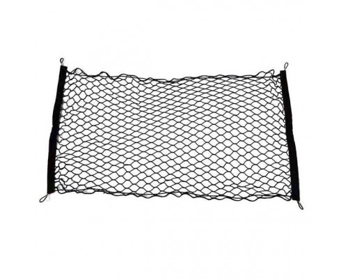 Сітка кишеня в багажник автомобіля Icar на гачках 110х60 см Чорний (С051252)