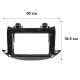 Перехідна рамка 9 Lesko Chevrolet Tracker 3 2013-2020 (3181)