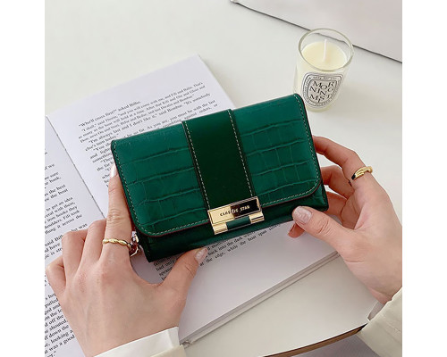 Жіночий гаманець Eastern STAR C319-3A 15х10 см Зелений 13198-84702