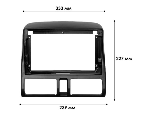 Перехідна рамка Lesko 9 для Honda CRV 2001-2006 (4368) 9 Black (6521-22644) Перехідна рамка Lesko 9 для Honda CRV 2001-2006 (4368) 9 Black (6521-22644)