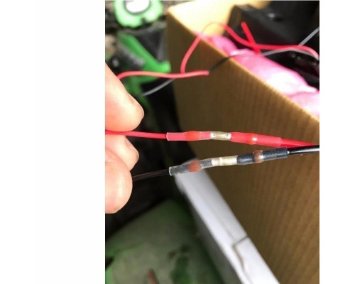 Термозбіжна гільза з припоєм PR термоусадка1.5-2.5 мм² 70 шт Синій (C050947-70)